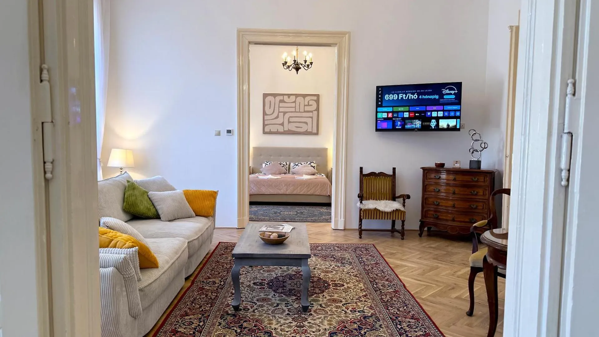 Elegant 125M2 Apartment Downtown Будапешт
